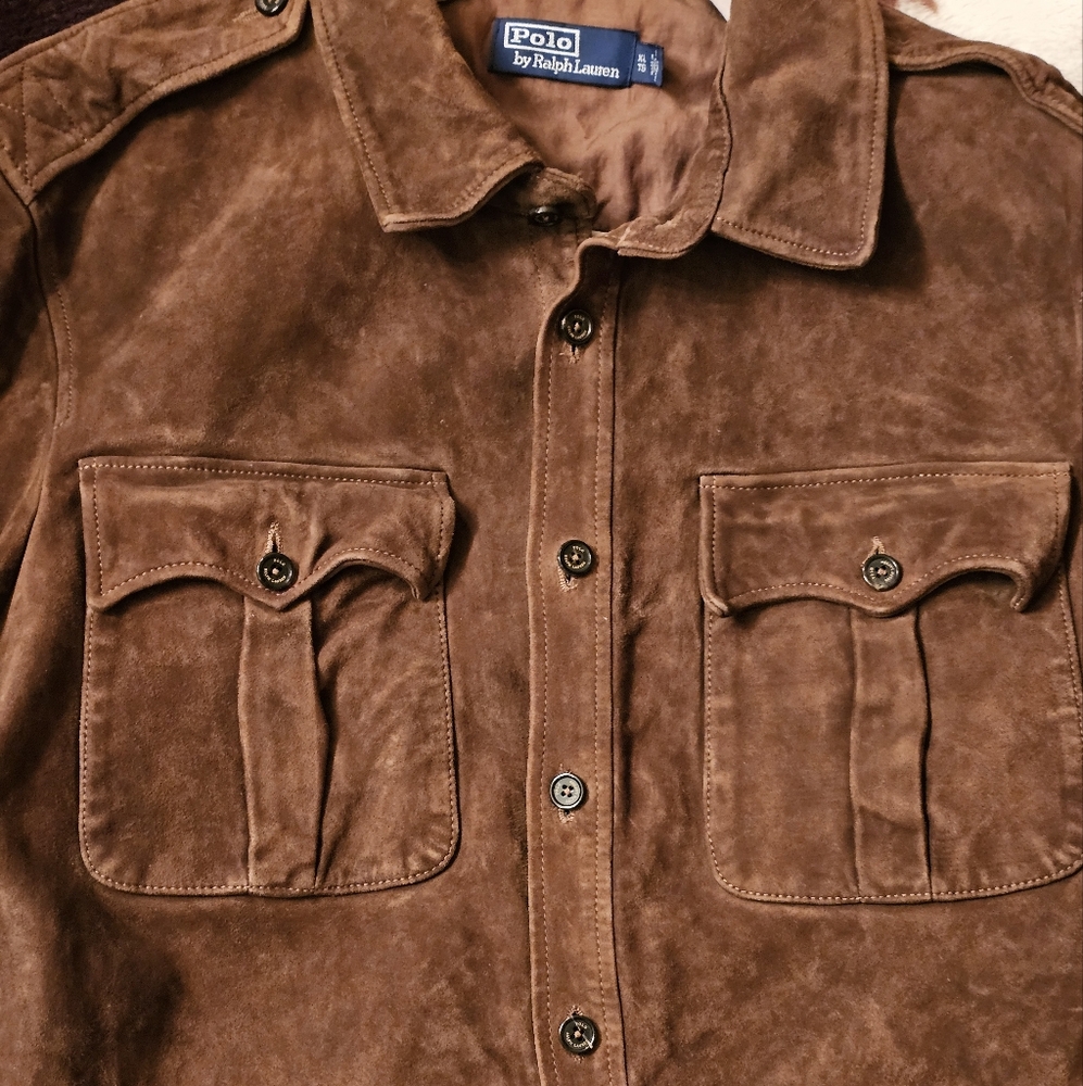 Ralph Lauren Brown Lightweight Shirt Jacket